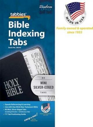 084371583430 Mini Old And New Testament Tabs