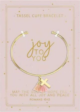 195002119741 Joy To You Tassel Cuff (Bracelet/Wristband)