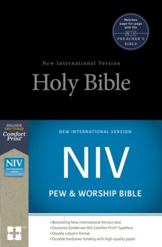 9780310446262 Pew And Worship Bible Comfort Print