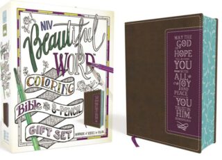 9780310452324 Beautiful Word Coloring Bible And 8 Pencil Gift Set