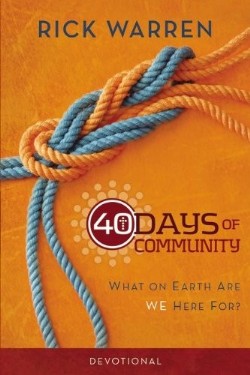 9780310689133 40 Days Of Community Devotional