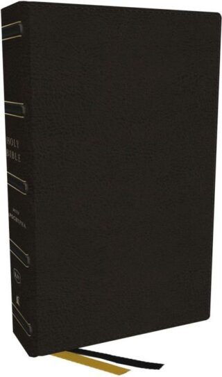9781400332113 Center Column Reference Bible With Apocrypha Comfort Print