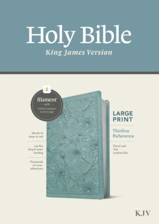 9781496460851 Large Print Thinline Reference Bible Filament Enabled Edition