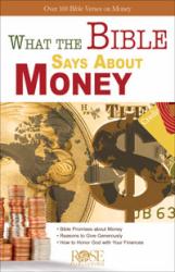 9781596363717 What The Bible Says About Money Pamphlet