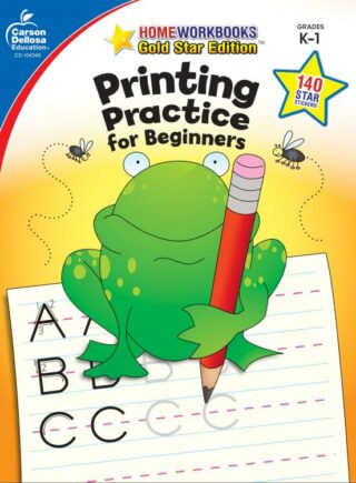 9781604187809 Printing Practice For Beginners Grades K-1
