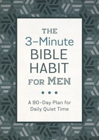 9781636092560 3 Minute Bible Habit For Men
