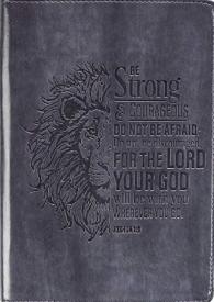 9781642720129 Be Strong Classic LuxLeather Journal