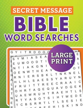 9781643520308 Secret Message Bible Word Searches Large Print