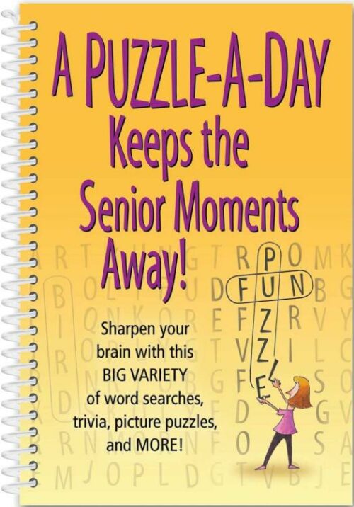 9781737556299 Puzzle A Day Keeps The Senior Moments Away