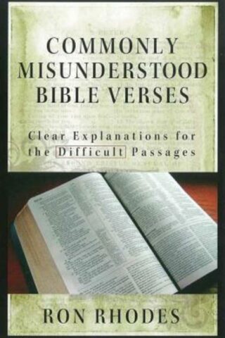 9780736921756 Most Misunderstood Bible Verses