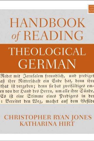 9780310119388 Handbook Of Reading Theological German