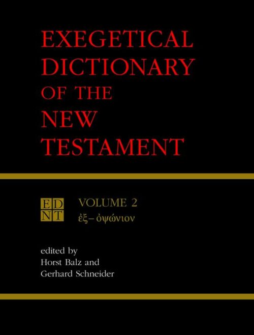 9780802828088 Exegetical Dictionary Of The New Testament 2