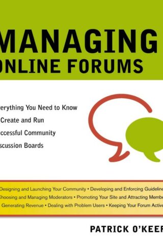 9780814401972 Managing Online Forums