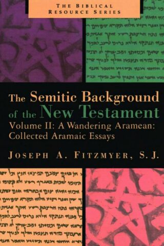 9780802848468 Semitic Background Of The New Testament Volume 2 A Print On Demand Title