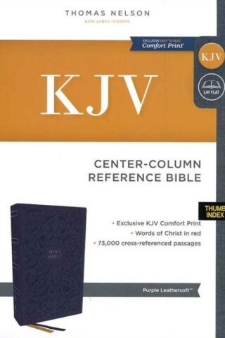 9781400331215 Center Column Reference Bible Comfort Print