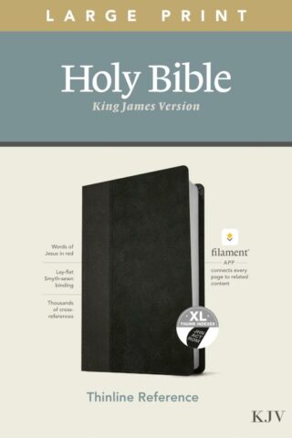 9781496447197 Large Print Thinline Reference Bible Filament Enabled Edition