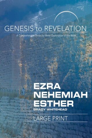 9781501855627 Ezra Nehemiah Esther Participant Book (Large Type)