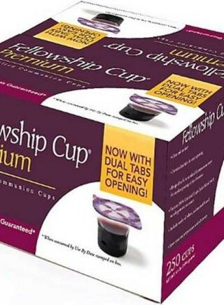 081407481197 Fellowship Cup Premium Prefilled Communion Cups 250 Count Box