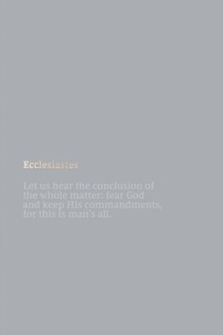 9780785235965 Bible Journal Ecclesiastes Comfort Print