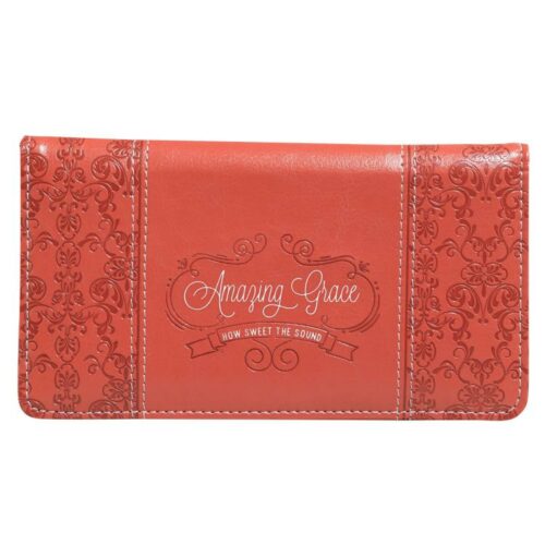 6006937122802 Amazing Grace LuxLeather Checkbook Cover