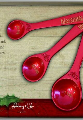 785525298377 Christmas Cheer Measuring Spoons