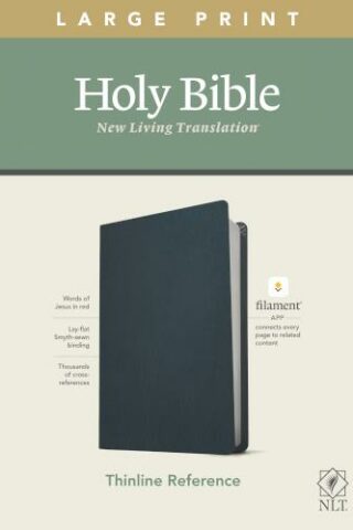 9781496444936 Large Print Thinline Reference Bible Filament Enabled Edition