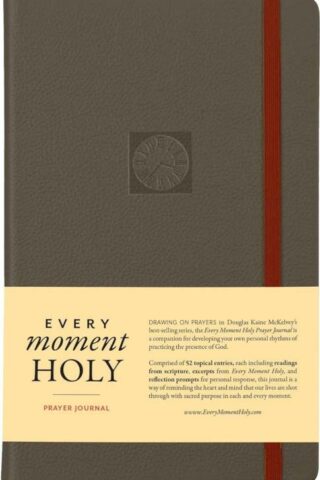 9781951872199 Every Moment Holy Prayer Journal Gray