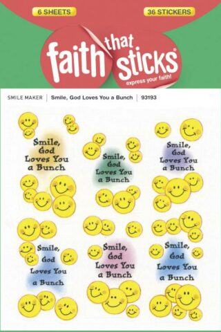 9781414393193 Smile God Loves You A Bunch Stickers
