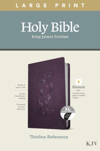 9781496447227 Large Print Thinline Reference Bible Filament Enabled Edition