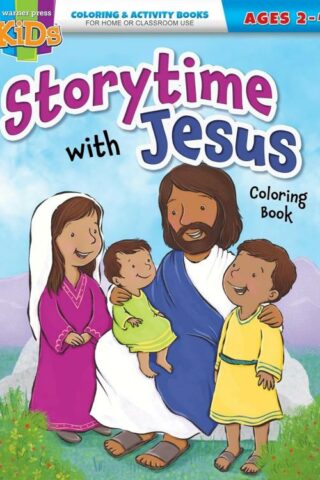9781684345168 Storytime With Jesus Coloring Book Ages 2-4