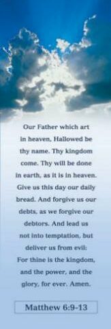 9780805457759 Lords Prayer Adult Bookmarks