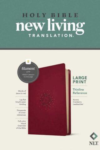 9781496444899 Large Print Thinline Reference Bible Filament Enabled Edition