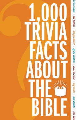 9780310151524 1000 Trivia Facts About The Bible