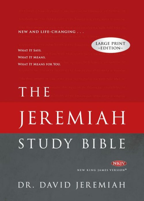 9781617956744 Jeremiah Study Bible Large Print Edition