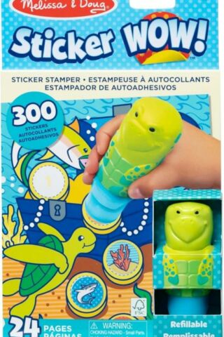 000772502344 Sea Turtle Sticker WOW Activity Pad Sticker Stamper