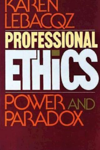 9780687343256 Professional Ethics : Power And Paradox