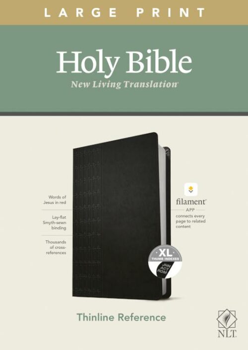 9781496445346 Large Print Thinline Reference Bible Filament Enabled Edition