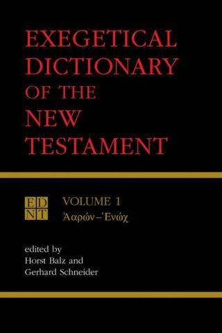 9780802828033 Exegetical Dictionary Of The New Testament 1