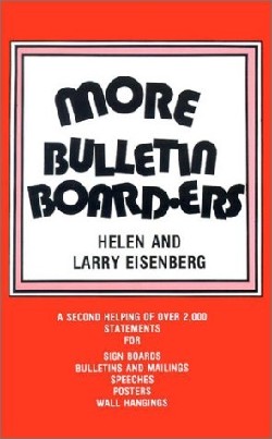 9780895367044 More Bulletin Boarders