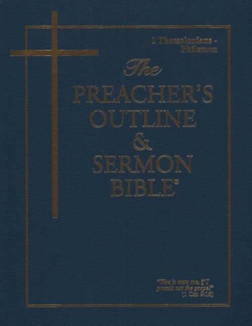 9781574070101 1 Thessalonians-Philemon KJV Preacher Edition (Student/Study Guide)