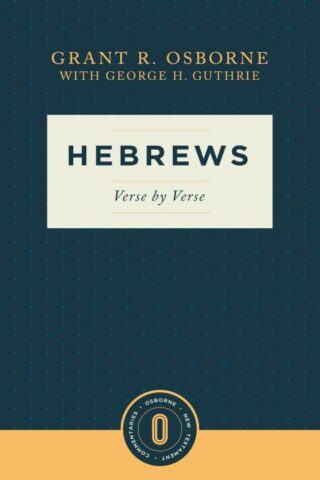 9781683595373 Hebrews Verse By Verse