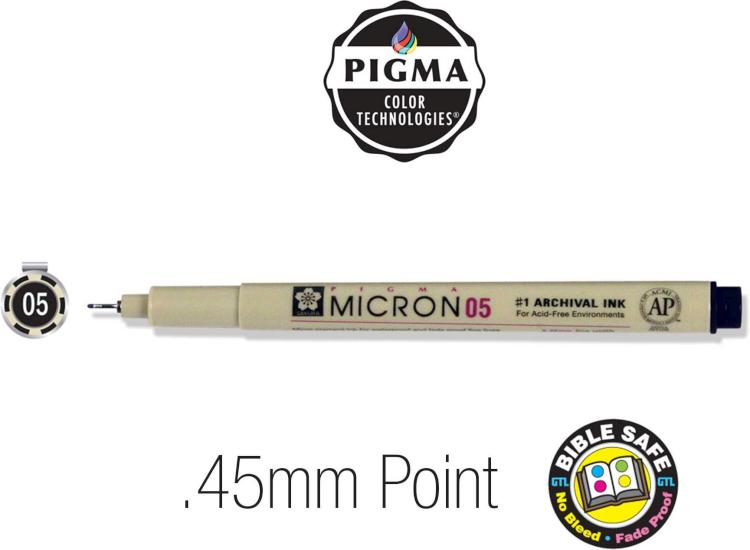 084511306448 PIGMA Micron 05 Bible Underliner