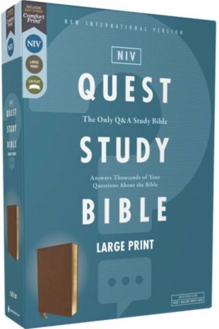 9780310465867 Quest Study Bible Large Print Comfort Print