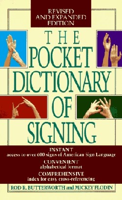 9780399517433 Pocket Dictionary Of Signing (Revised)