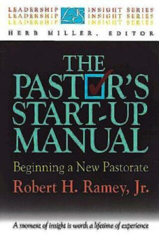 9780687014866 Pastors Start Up Manual