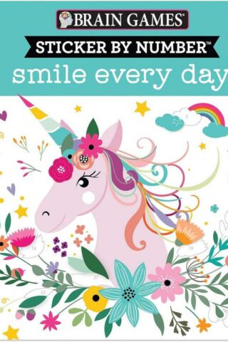 9781645582045 Sticker By Number Smile Every Day