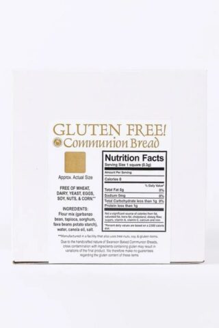 788200565702 Gluten Free Communion Squares