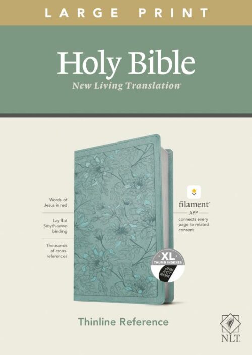 9781496445353 Large Print Thinline Reference Bible Filament Enabled Edition