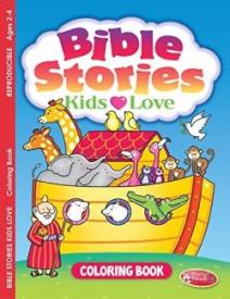 9781593178444 Bible Stories Kids Love Coloring Book