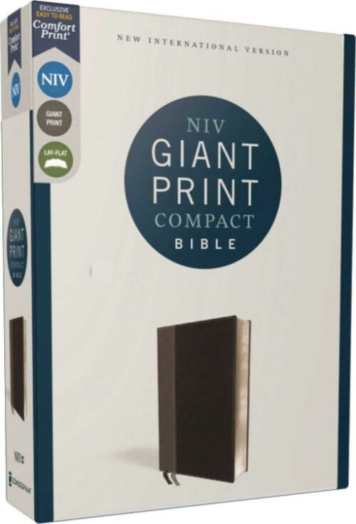 9780310454670 Giant Print Compact Bible Comfort Print